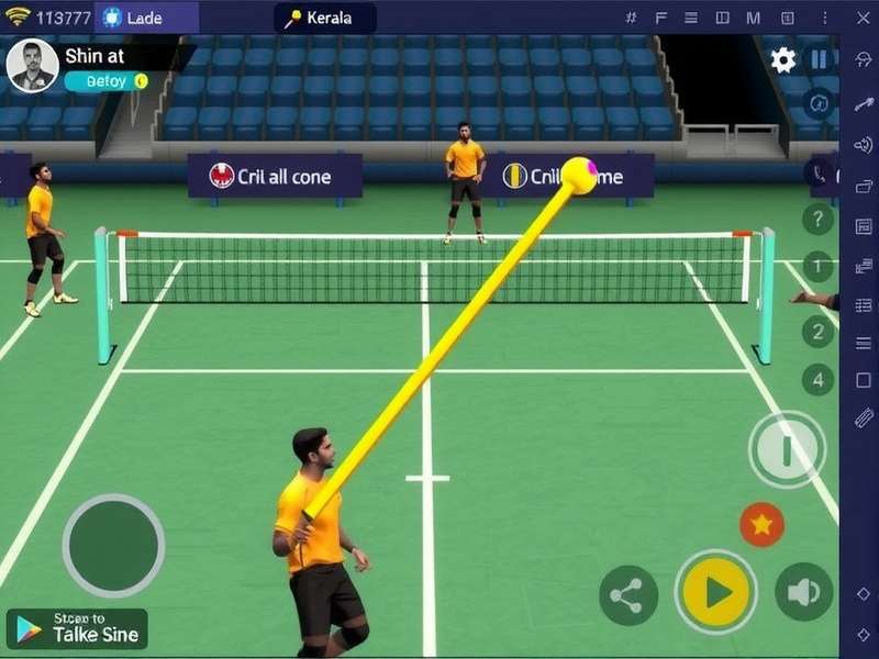 Kerala Volley Blast Gameplay Mechanics