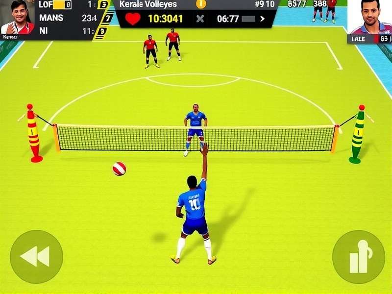 Kerala Volley Blast Game Screenshot